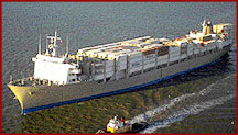 container cargo ship